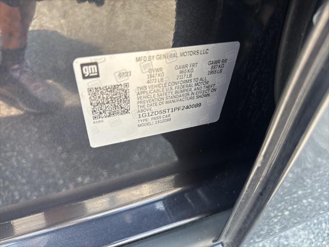 Photo of 2023 Dark Ash Metallic Chevrolet Malibu