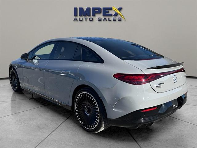 Photo of 2023 MANUFAKTUR Alpine Grey Mercedes-Benz AMG EQE