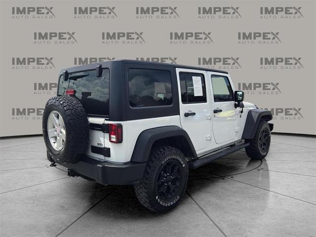 Photo of 2016 Bright White Clearcoat Jeep Wrangler Unlimited