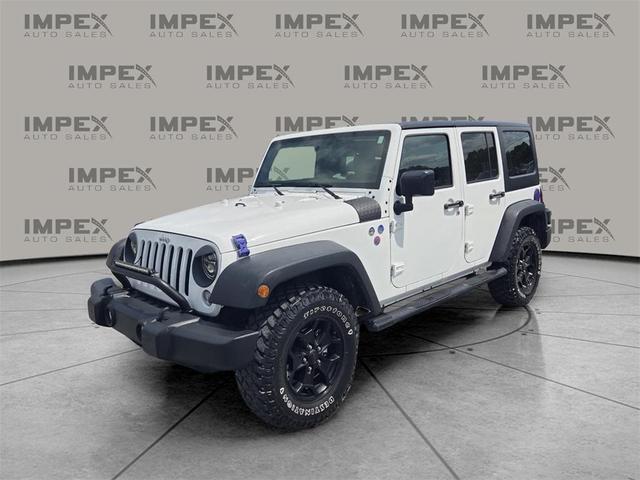 Photo of 2016 Bright White Clearcoat Jeep Wrangler Unlimited