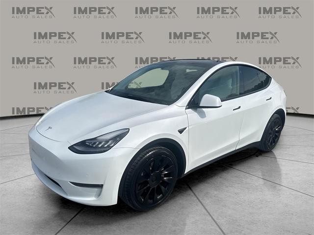Photo of 2021 Pearl White Multi-Coat Tesla Model Y