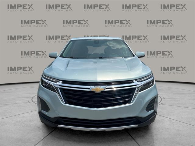 Photo of 2022 Seaglass Blue Metallic Chevrolet Equinox