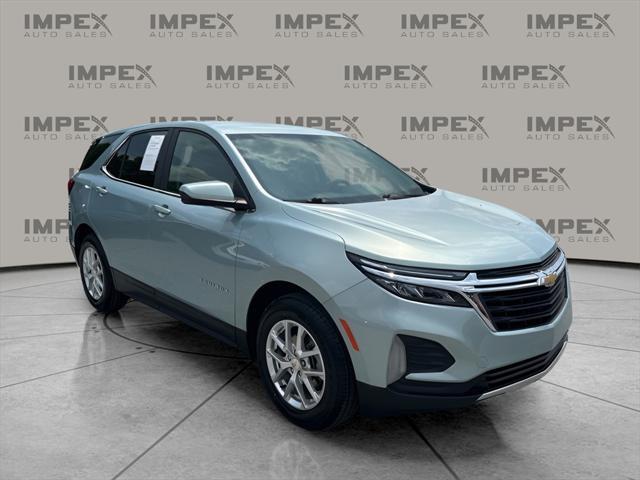 Photo of 2022 Seaglass Blue Metallic Chevrolet Equinox