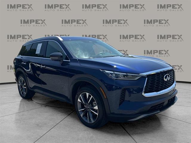 Photo of 2022 Grand Blue INFINITI QX60