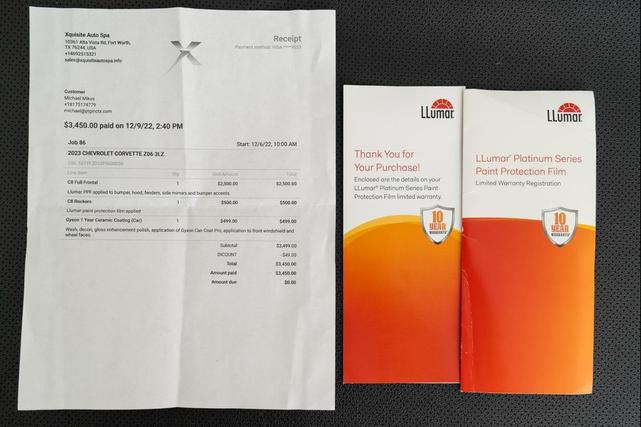Photo of 2023 Amplify Orange Tintcoat Chevrolet Corvette