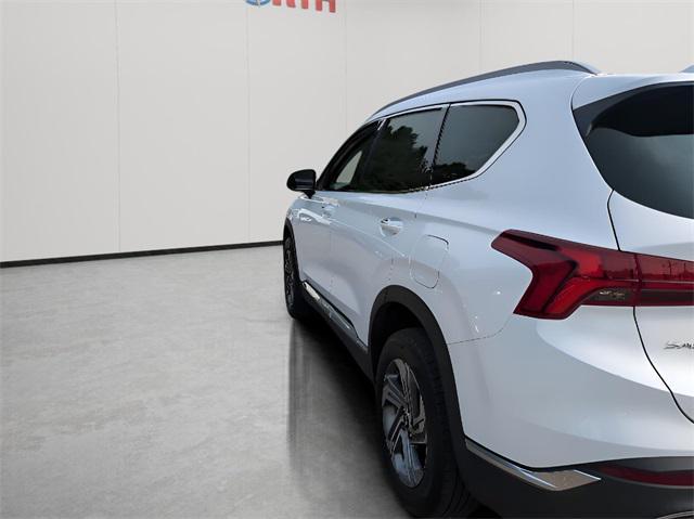 Photo of 2022 Quartz White Hyundai SANTA FE