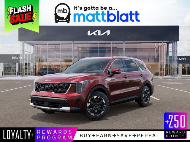 Photo of 2025 Dawning Red Kia Sorento