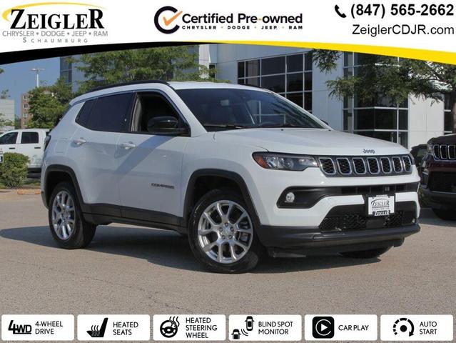Photo of 2024 Bright White Clearcoat Jeep Compass