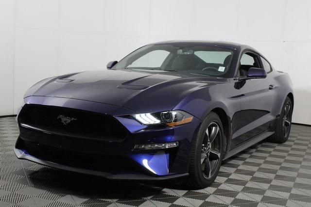 Photo of 2020 Kona Blue Metallic Ford Mustang