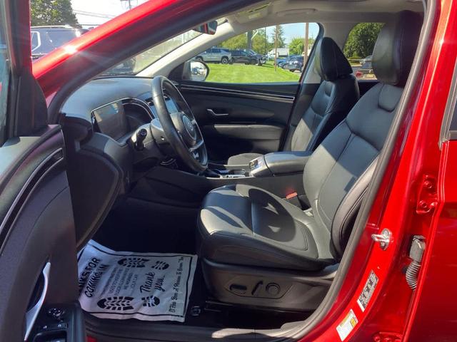 Photo of 2023 Calypso Red Hyundai TUCSON