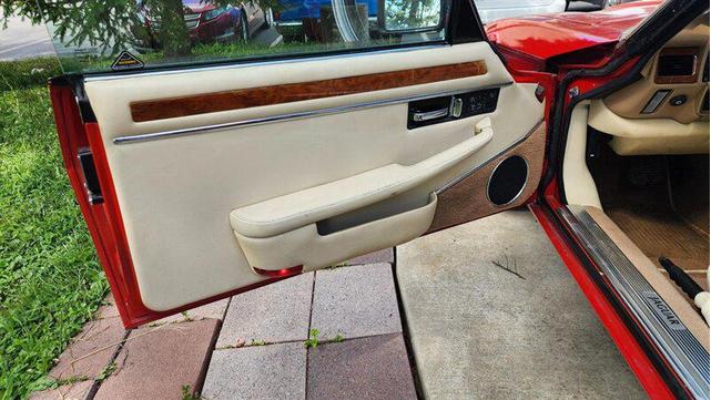 Photo of 1995 Signal Red Jaguar XJS