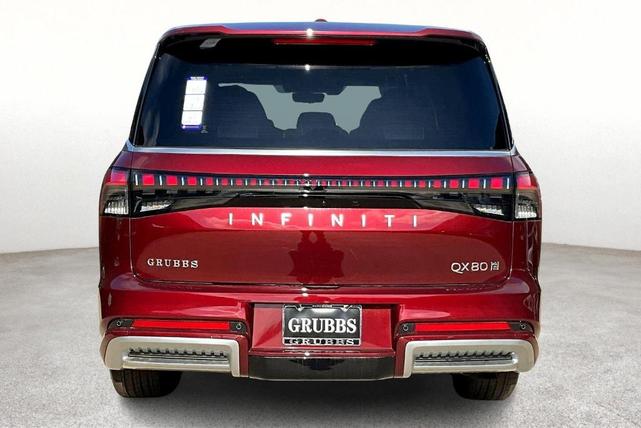 Photo of 2025 Coulis Red INFINITI QX80