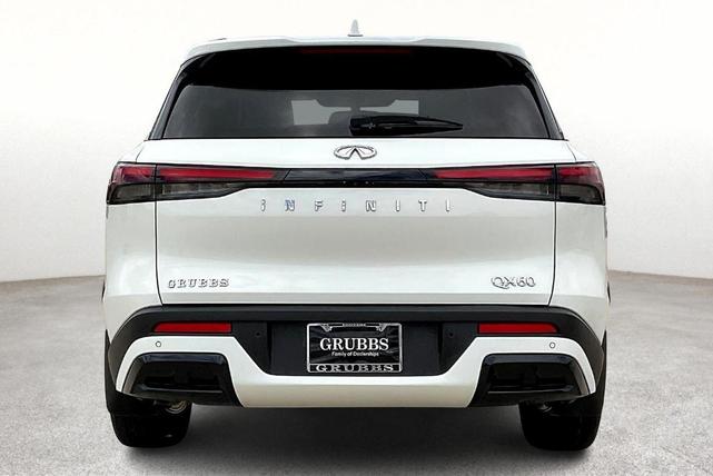 Photo of 2025 Glacier White INFINITI QX60