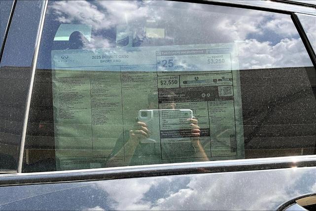 Photo of 2025 Black Obsidian INFINITI QX50