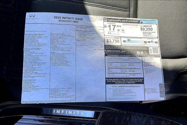 Photo of 2025 Grand Blue INFINITI QX80