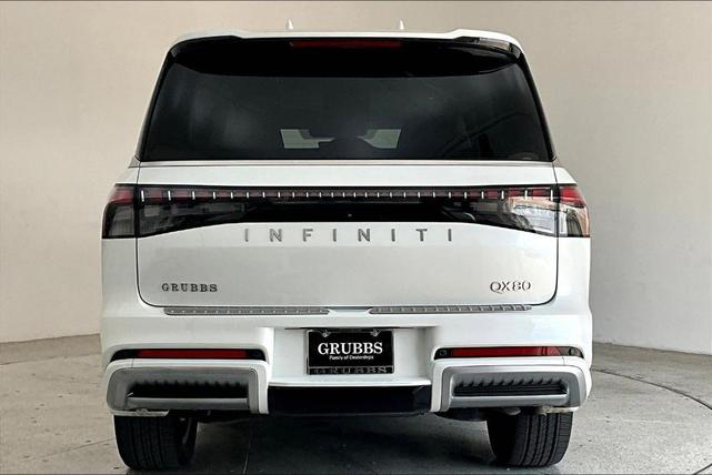 Photo of 2025 Radiant White INFINITI QX80