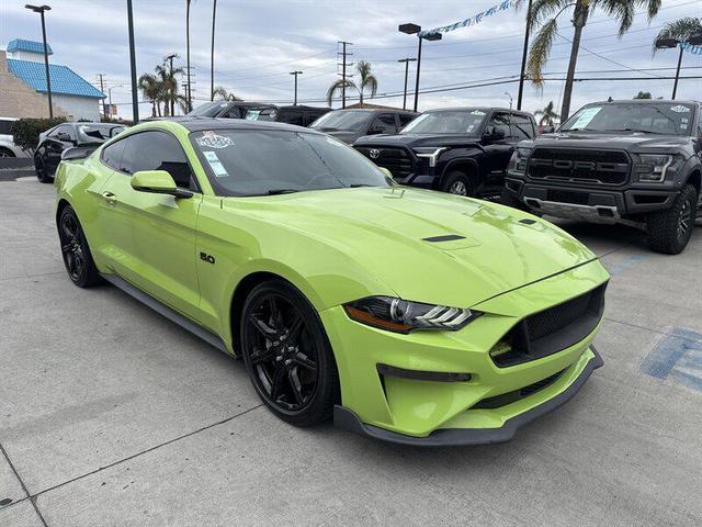 Photo of 2020 Grabber Lime Ford Mustang
