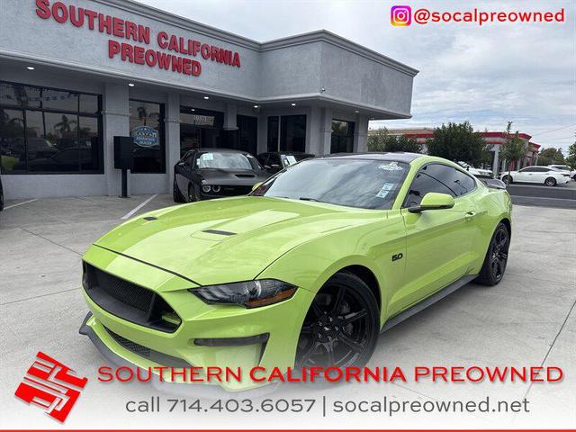 Photo of 2020 Grabber Lime Ford Mustang