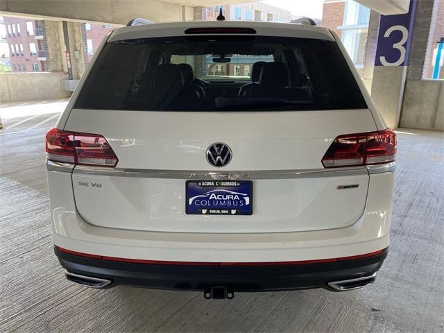 Photo of 2021 Pure White Volkswagen Atlas