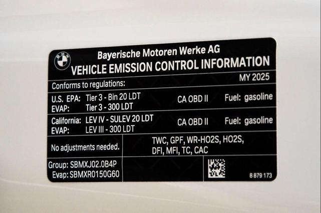 Photo of 2025 Alpine White BMW X3