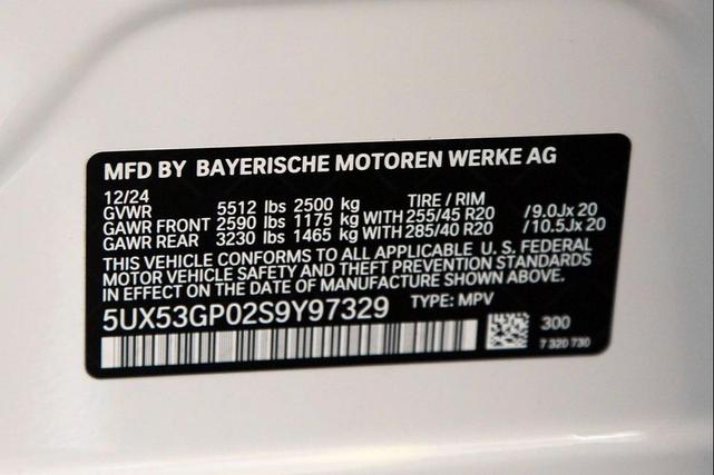Photo of 2025 Alpine White BMW X3