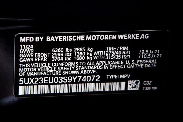 Photo of 2025 Tanzanite Blue II Metallic BMW X5