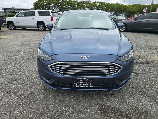Photo of 2018 Lightning Blue Ford Fusion