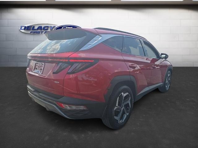 Photo of 2022 Calypso Red Hyundai TUCSON