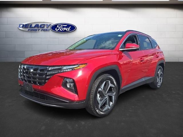 Photo of 2022 Calypso Red Hyundai TUCSON