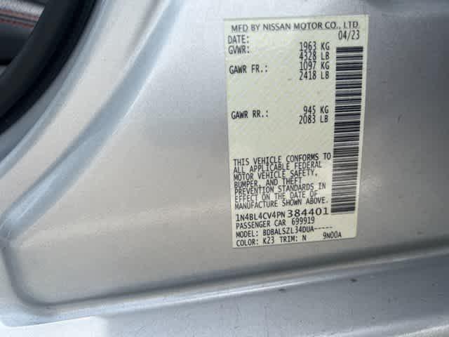 Photo of 2023 Brilliant Silver Metallic Nissan Altima