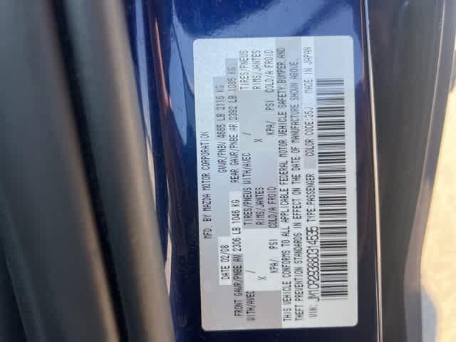 Photo of 2008 Stormy Blue Mica Mazda Mazda5