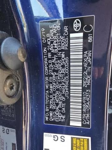 Photo of 2020 Blueprint Toyota Corolla