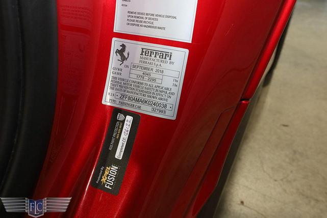 Photo of 2019 Red Metallic Ferrari 488 Spider