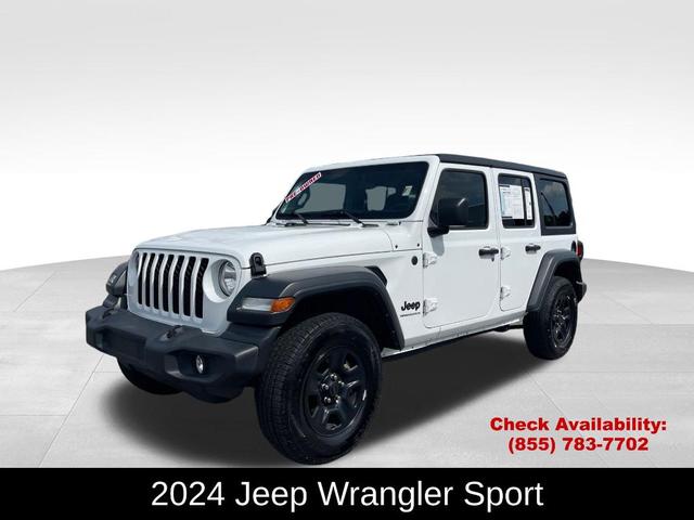 Photo of 2024 Bright White Clearcoat Jeep Wrangler