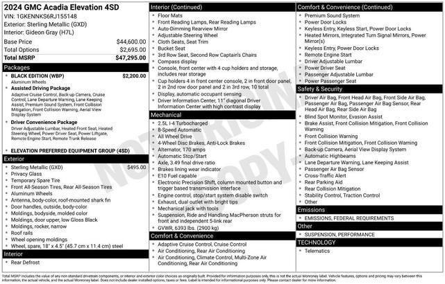 Photo of 2024 Sterling GMC Acadia