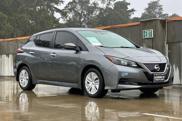 Photo of 2020 Gun Metallic Nissan Leaf