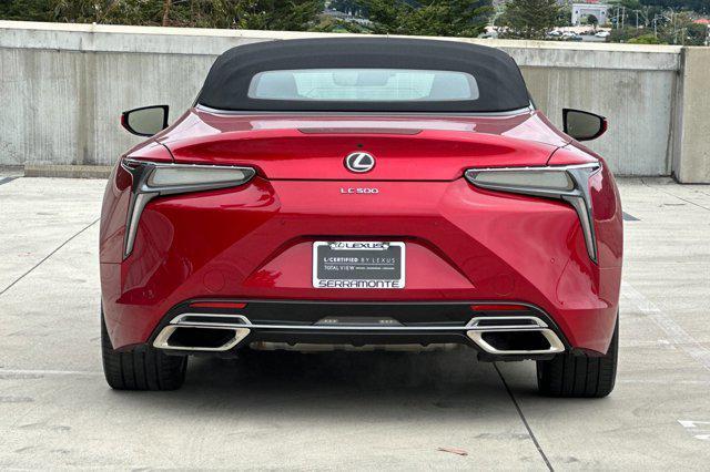 Photo of 2021 Infrared Lexus LC 500