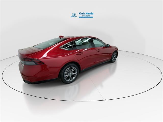 Photo of 2025 Radiant Red Metallic Honda Accord Hybrid