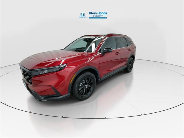 Photo of 2025 Radiant Red Metallic Honda CR-V Hybrid