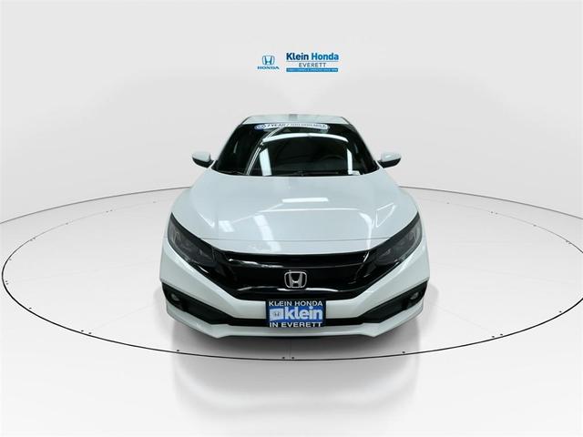 Photo of 2020 Platinum White Pearl Honda Civic