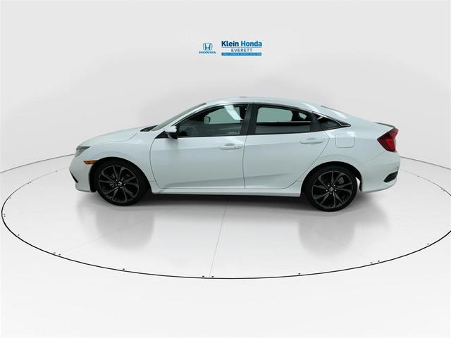 Photo of 2020 Platinum White Pearl Honda Civic