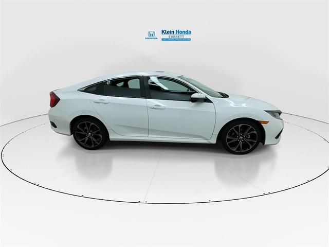 Photo of 2020 Platinum White Pearl Honda Civic