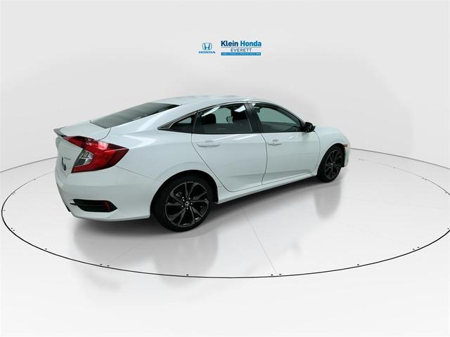 Photo of 2020 Platinum White Pearl Honda Civic