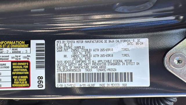 Photo of 2024 Underground Toyota Tacoma
