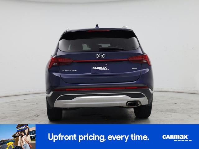 Photo of 2022 Blue Hyundai SANTA FE