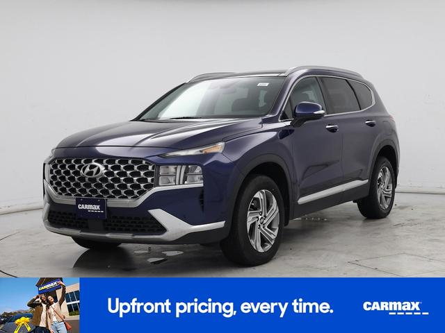 Photo of 2022 Blue Hyundai SANTA FE