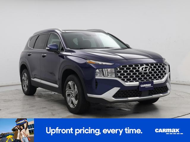 Photo of 2022 Blue Hyundai SANTA FE