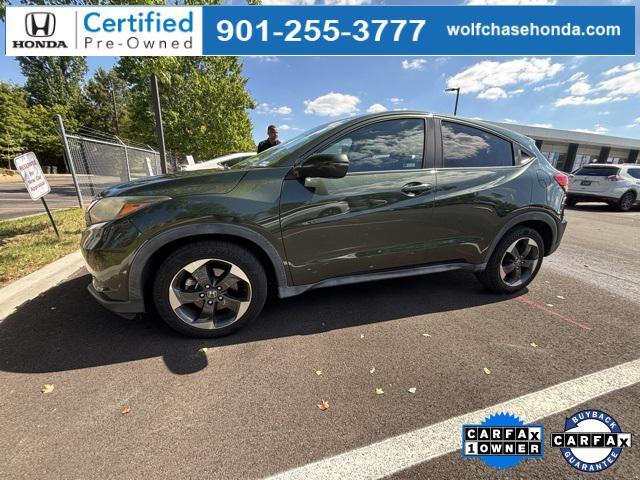 Photo of 2018 Misty Green Pearl Honda HR-V
