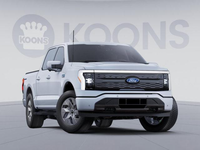 Photo of 2025 Space White Metallic Ford F-150 Lightning