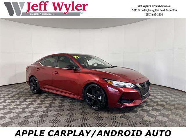 Photo of 2021 Scarlet Ember Tintcoat Nissan Sentra